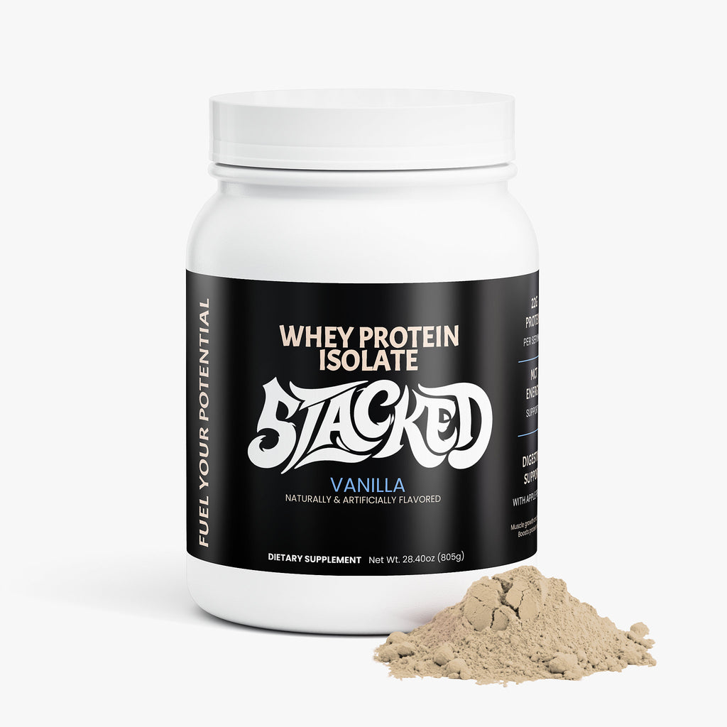 STACKED Whey Protein Isolate (Vanilla)
