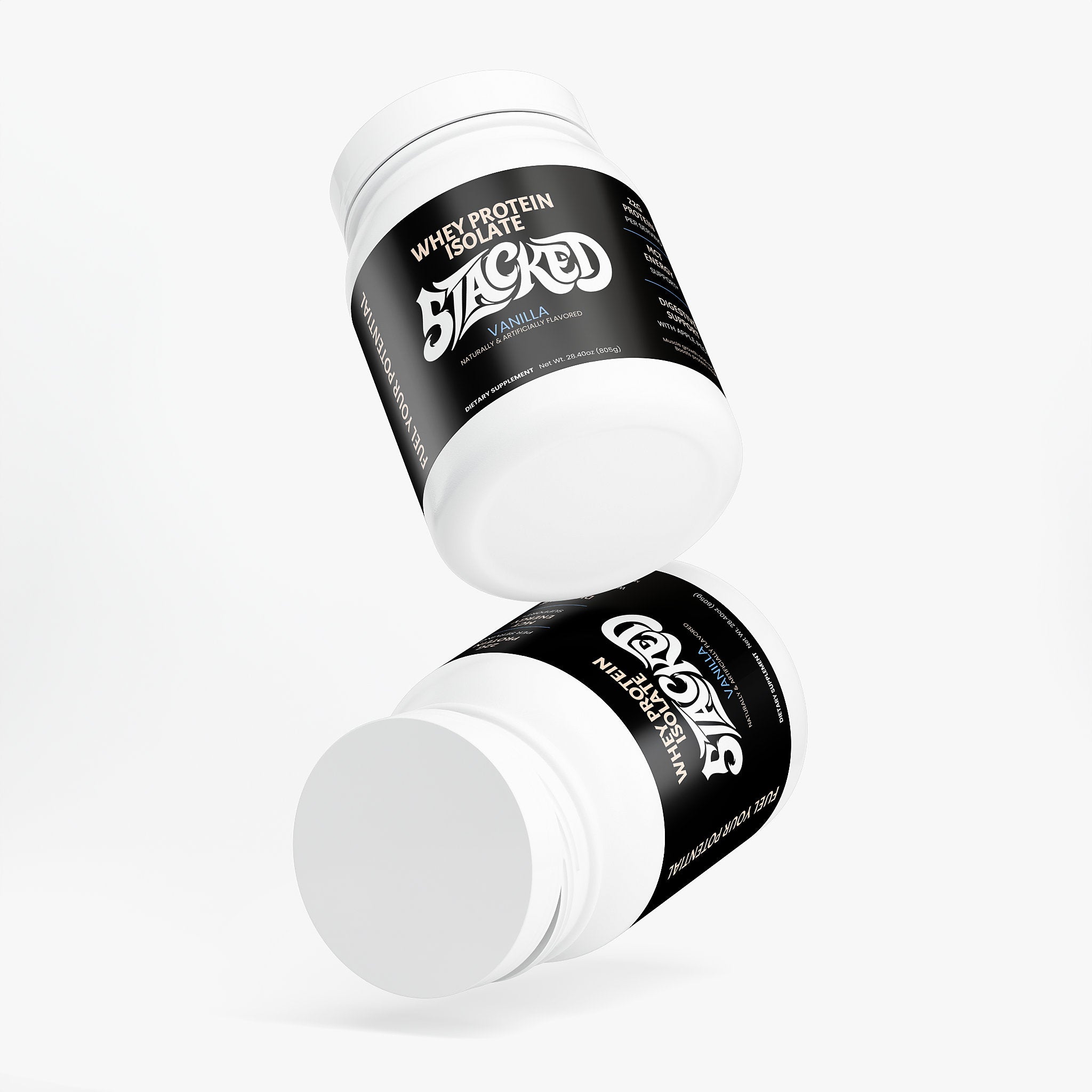 STACKED Whey Protein Isolate (Vanilla)