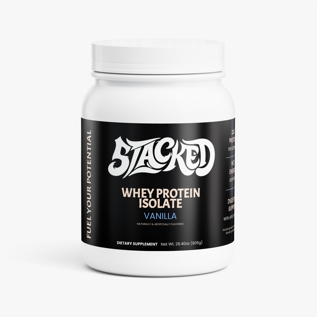 STACKED Whey Protein Isolate (Vanilla)
