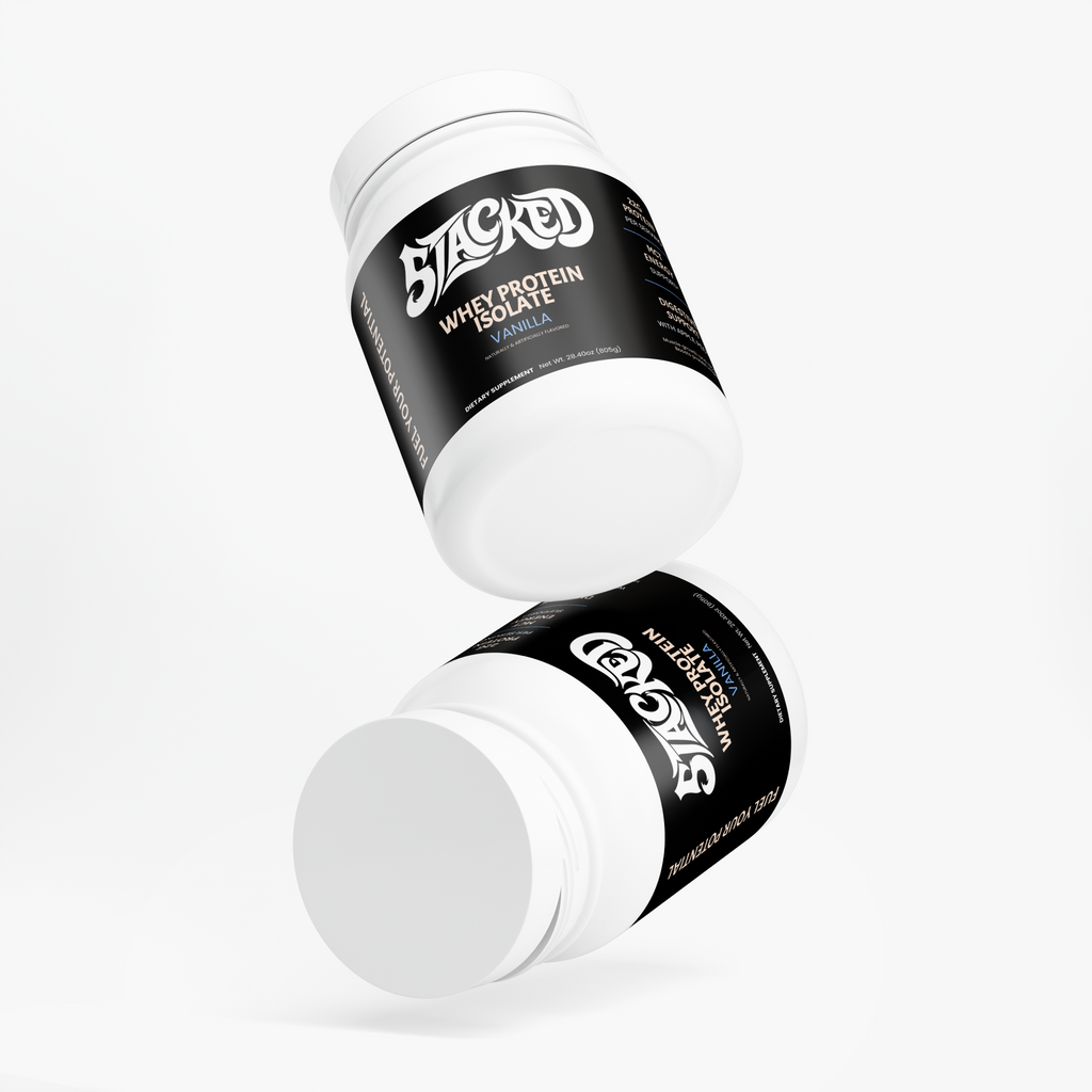 STACKED Whey Protein Isolate (Vanilla)