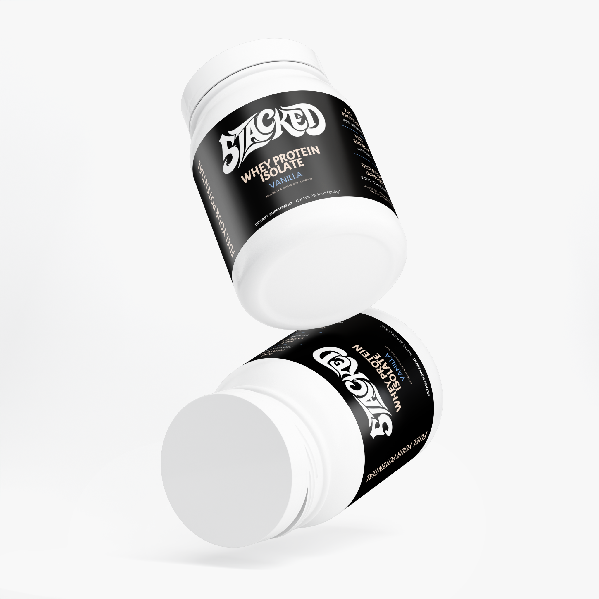 STACKED Whey Protein Isolate (Vanilla)