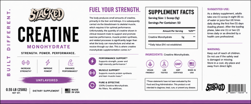 STACKED Creatine Monohydrate