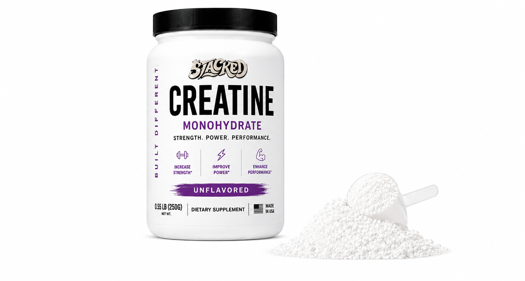 STACKED Creatine Monohydrate