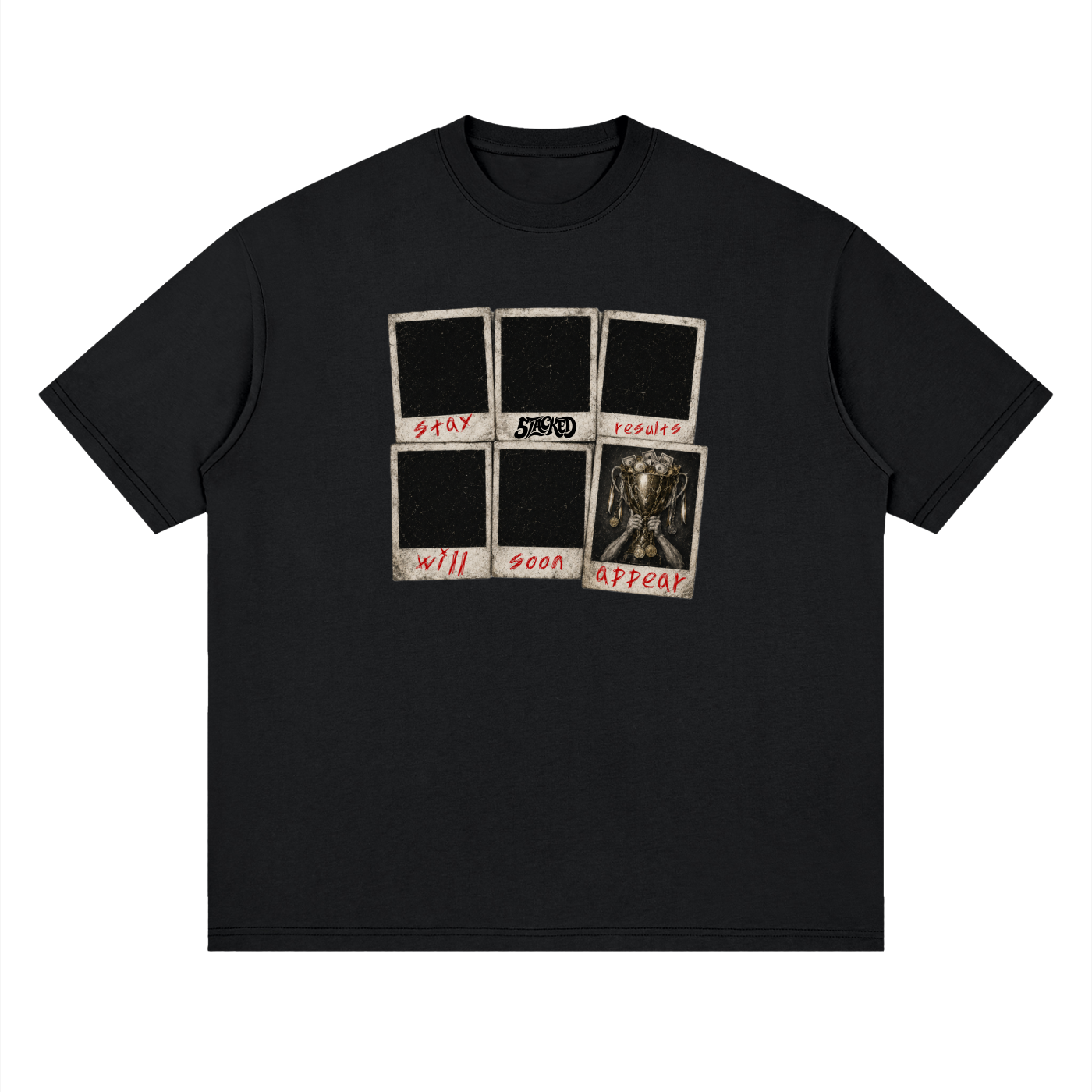 Loose Drop Shoulder Polaroid